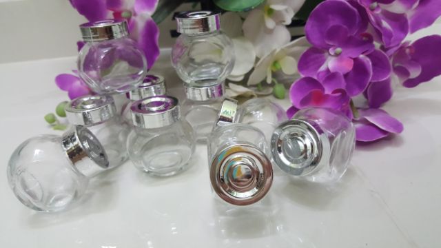 LỌ NGHIÊNG 2 ĐÁY THỦY TINH 50ml, 180ml, 380ml