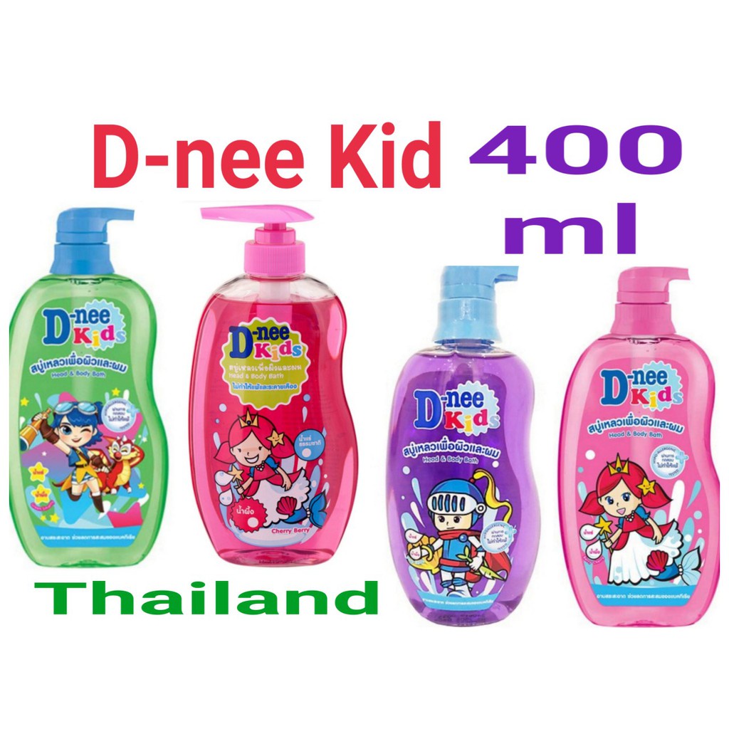 Sữa Tắm Gội Kid Dnee 400ml Thái Lan