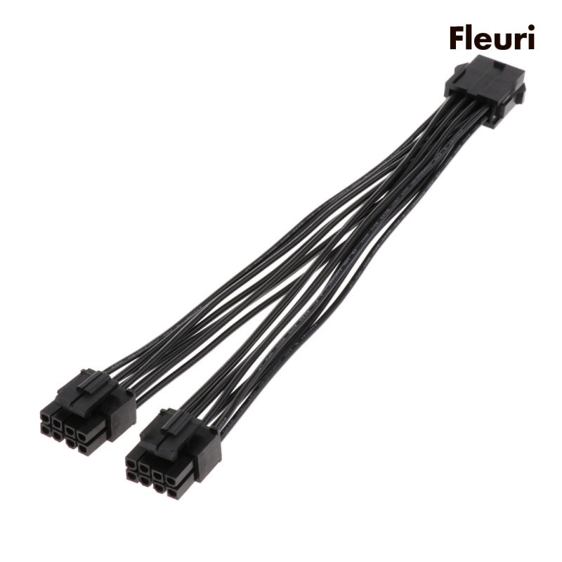 Dây Cáp Mở Rộng Bo Mạch Chủ CPU 8-Pin Sang Dual CPU 8 Pin (4 + 4) 20cm