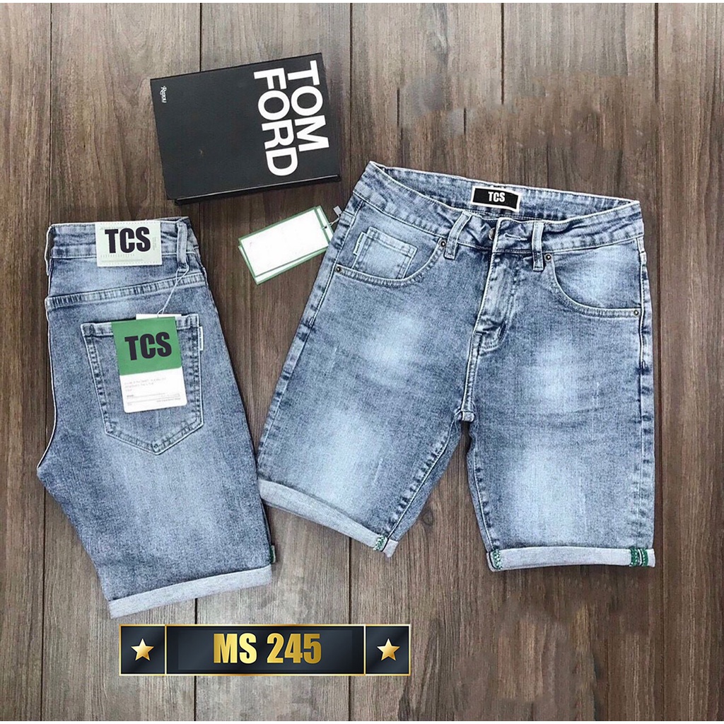 Quần short jean nam, quần jean nam ngắn thời trang cao cấp nam MuradFashion MS2620