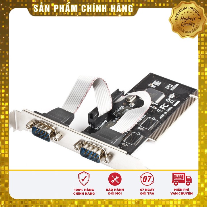 Card máy tính giá rẻ (Xả Kho) Card máy tính chuyển đổi cổng PCI sang Com  ĐẢM BẢO CHẤT LƯỢNG.CPLH