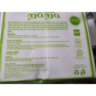 Giấy khô Ma ma gói 600 tờ