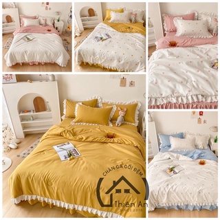 Bộ chăn ga gối Cotton silk - Chăn Chần Bông- Thiên An House