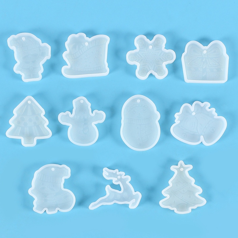 Sa Khuôn Silicon Làm Mặt Vòng cổ / Móc Khóa DIY