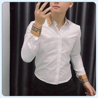 Áo sơ mi  - Áo sơ mi lụa cao cấp - Chất liệu lụa mềm mịn, mát mẻ, dáng trẻ trung thanh lịch, mặc bao đẹp