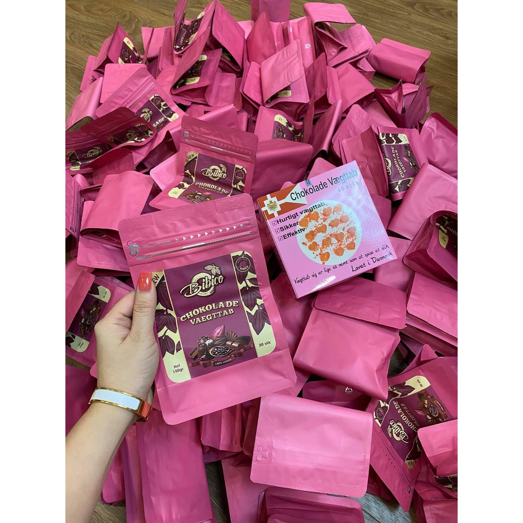 Kẹo socola giảm cân Đan Mạch, bản mới màu hồng | BigBuy360 - bigbuy360.vn