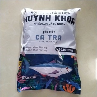 1KG Mồi Câu Cá Huỳnh Khoa - Mồi Chuyên Câu Cá Tra