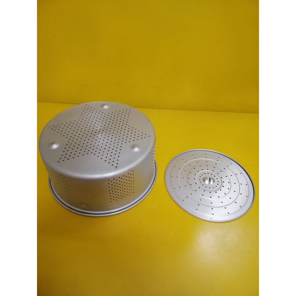 Bộ vỉ, khay hấp (hoặc làm rổ) nội địa Nhật, khay size 26cm, cao 13cm, vỉ size 21cm (mã 3)