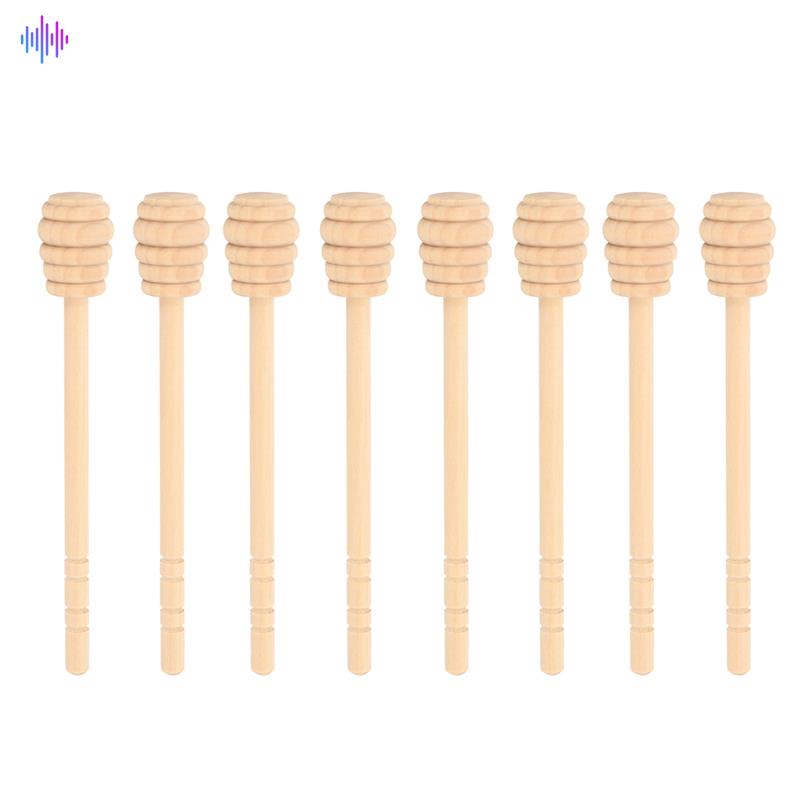 Set 55 que gỗ lấy mật ong 6 inch tiện dụng