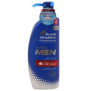 Dầu gội Head & Shoulder Ultra Men Old Spice sạch gàu, hương nước hoa 550ml
