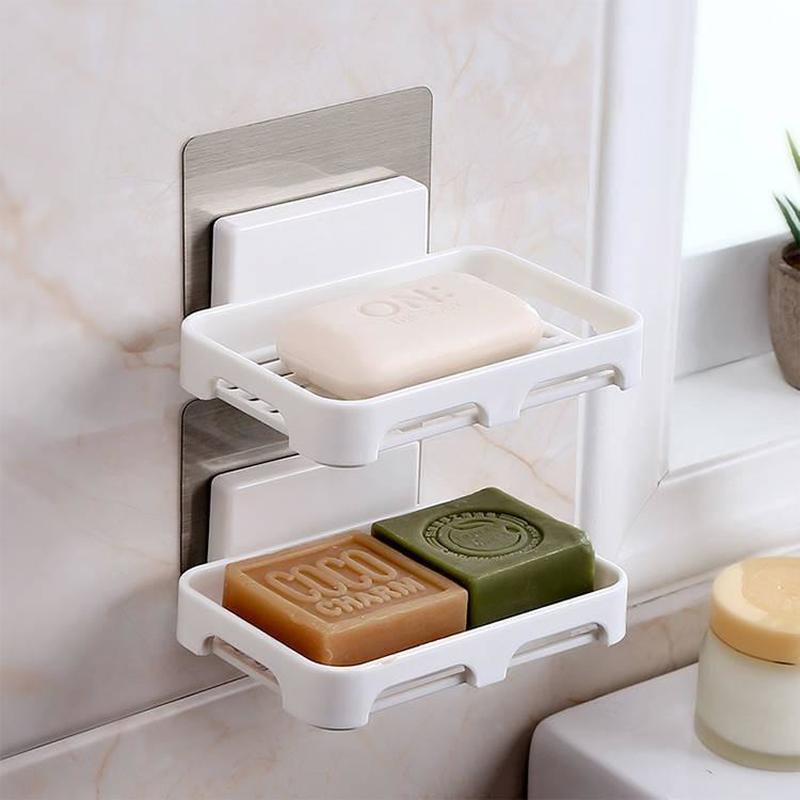 Khay Đựng Bánh Xà Phòng Gắn Tường Tiện Lợi