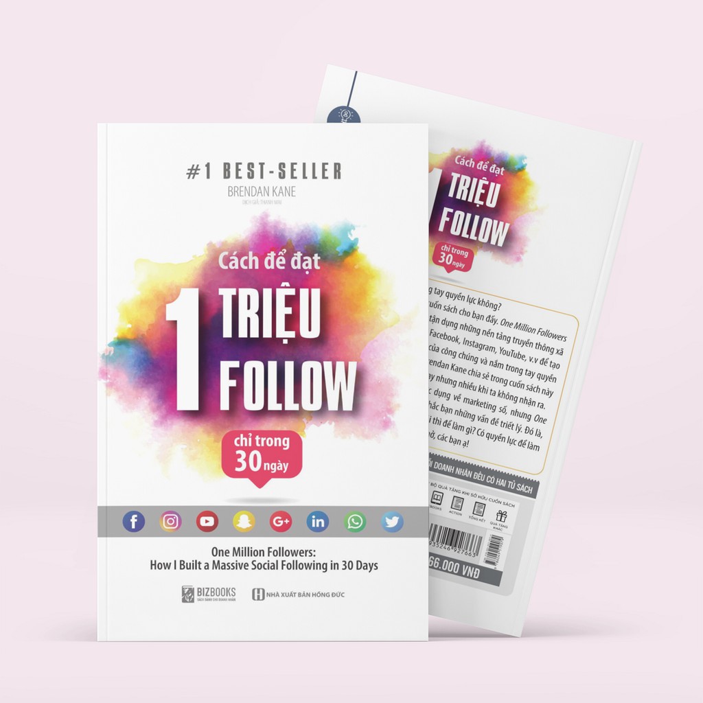Sách - Cách Để Đạt 1 Triệu Follow Chỉ Trong 30 Ngày | BigBuy360 - bigbuy360.vn