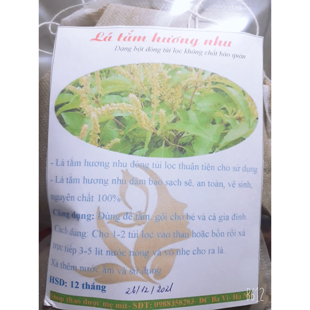 Lá tắm hương nhu đóng túi lọc