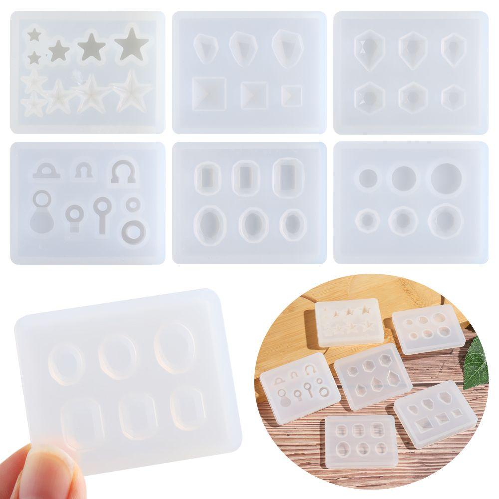1 Khuôn Silicon Trong Suốt Để Làm Trang Sức
