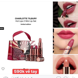 Set son Charlotte Tilbury ( Có sẳn vợt sale )