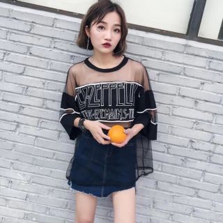 Áo lưới form rộng