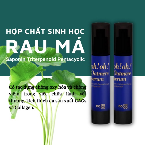 Tinh Chất Tế Bào Gốc, Tái Tạo Da oh!oh! Oatmere Serum   | Chính hãng