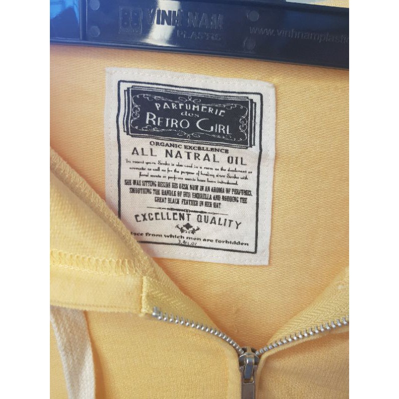 áo khoác croptop cánh dơi có mũ (hàng siêu thị Nhật Bản) | BigBuy360 - bigbuy360.vn