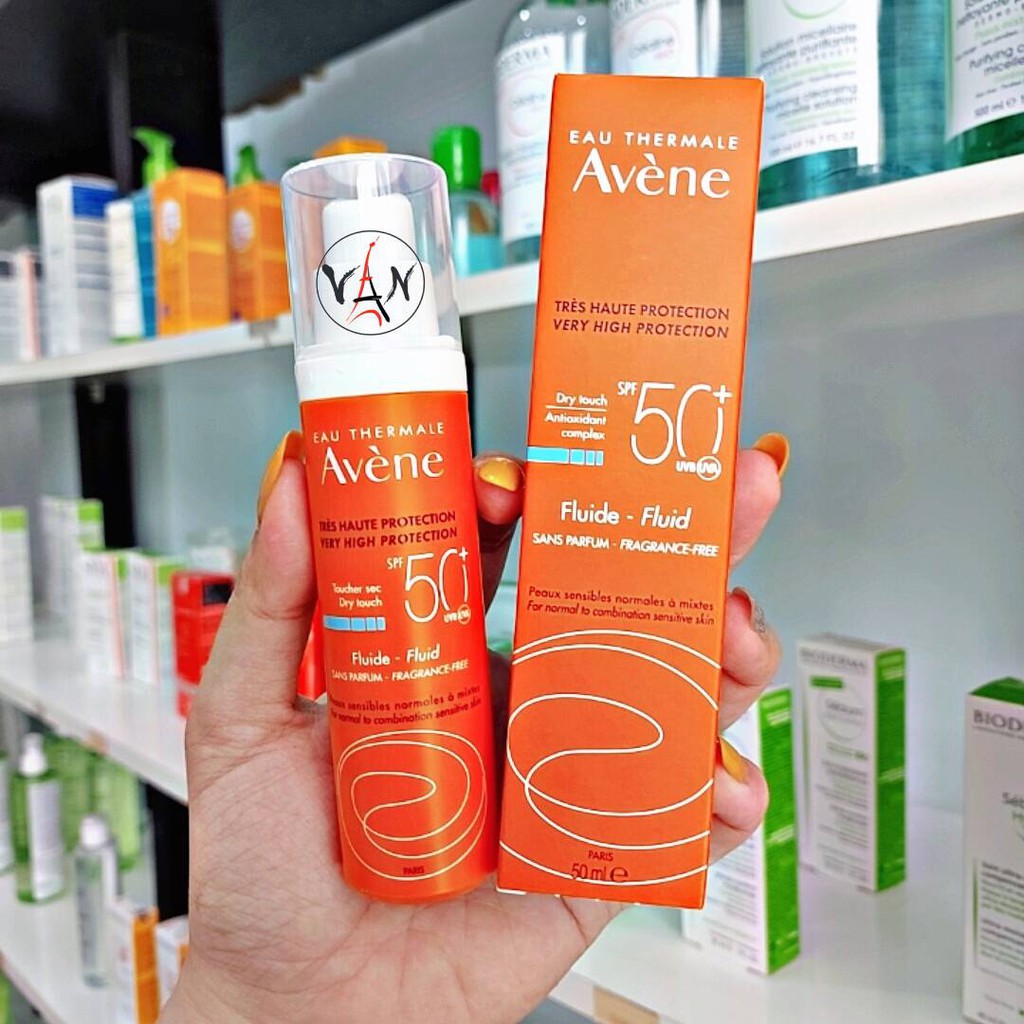 Avene kem chống nắng avene spf 50+ bảo vệ da toàn diện 50ml dành cho da nhạy cảm ( mẫu mới )