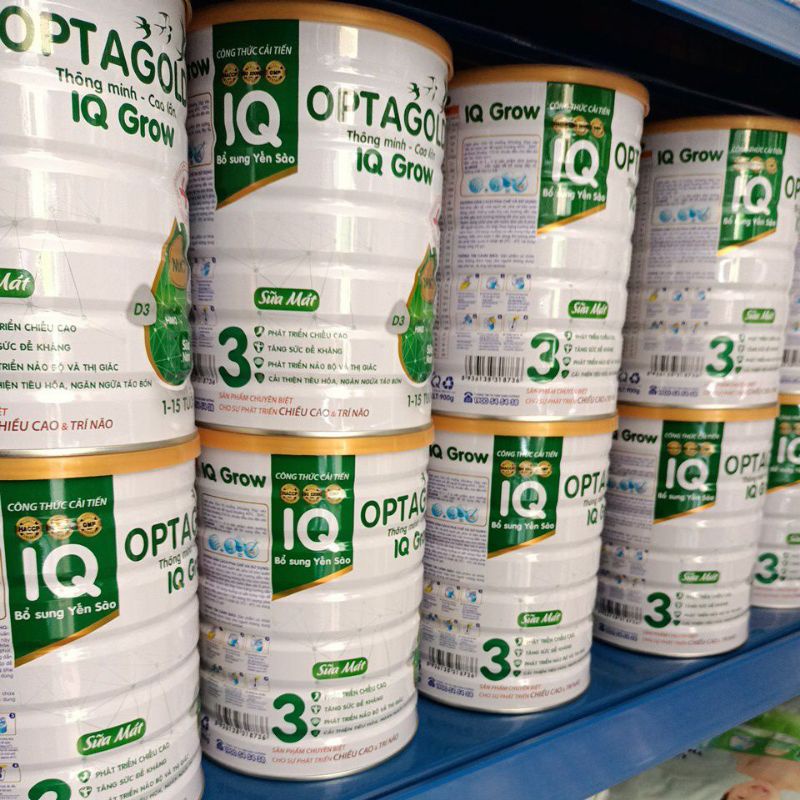 Sữa công thức cải tiến OPTAGOLD IQ grow 900g