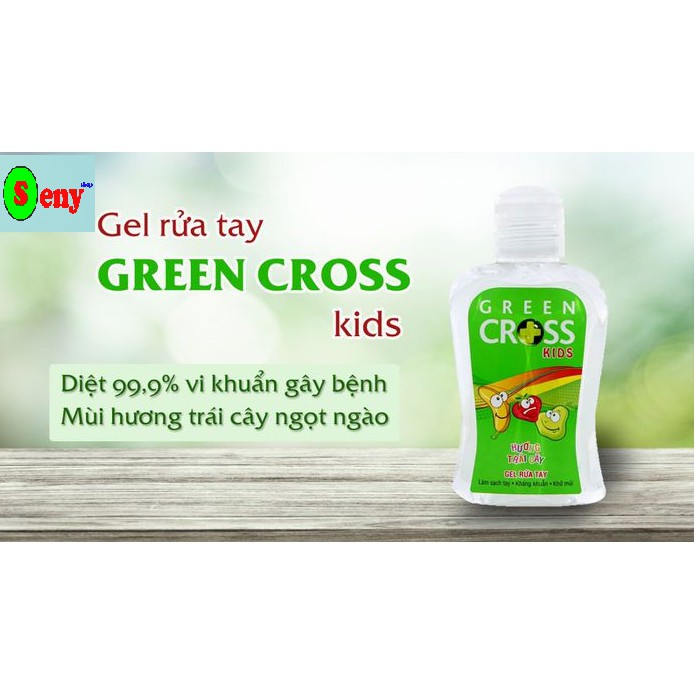 Gel Rửa Tay Khô Green Cross Kids Hương Trái Cây 100ml | BigBuy360 - bigbuy360.vn