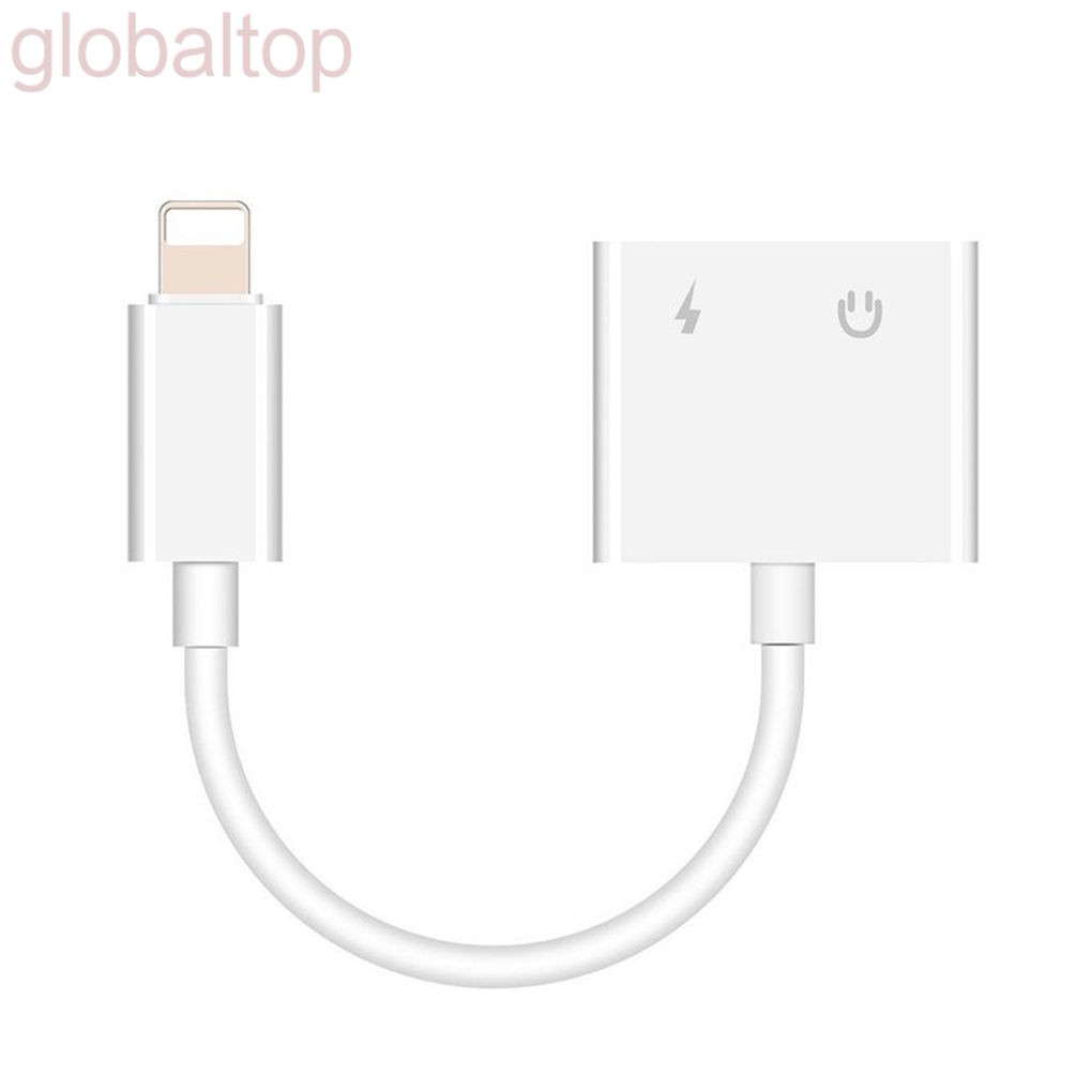 Dây cáp chuyển đổi cổng sạc và tai nghe thích hợp cho iphone 7/7 plus/8/x