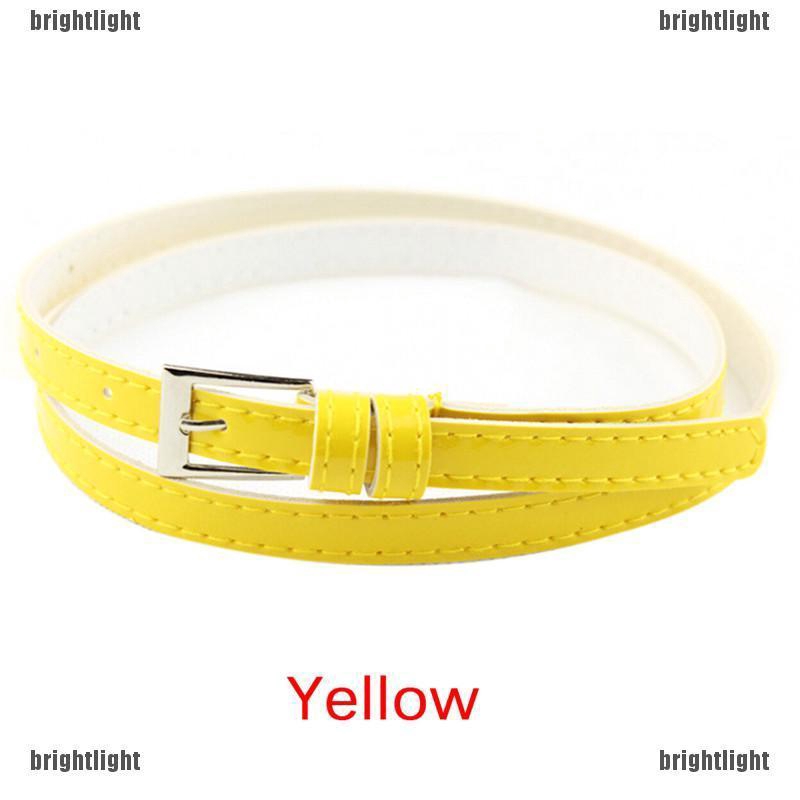 Thắt Lưng Khóa Chữ Nhật Nhiều Màu Sắc Thời Trang