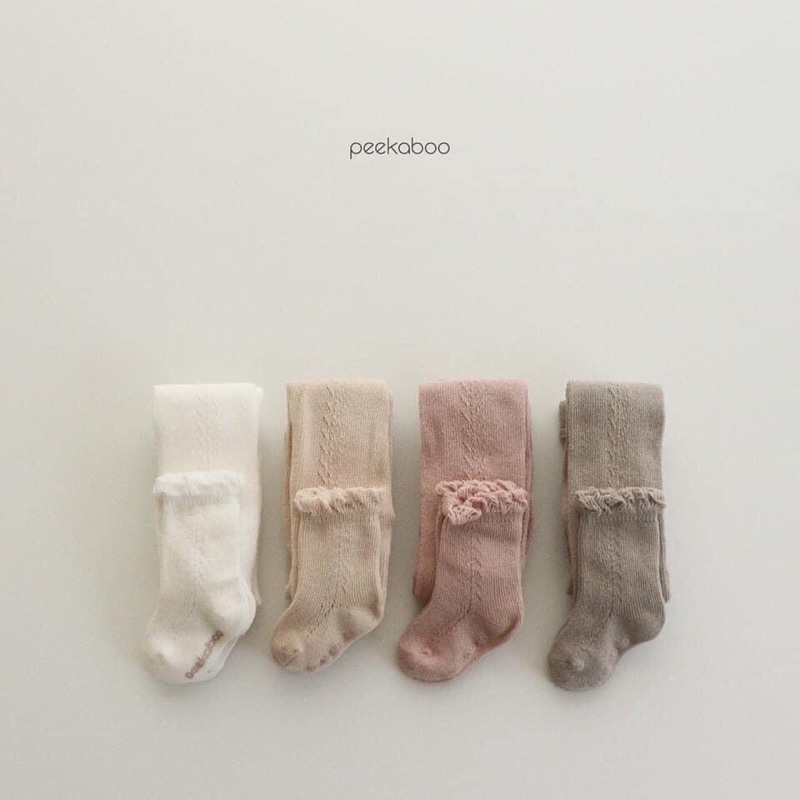 Peekaboo set quần legging và tất rời han quốc