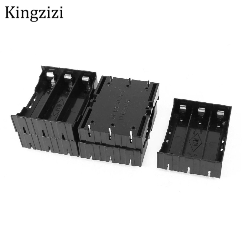 Hộp Đựng Pin 18650 Thiết Kế 3 Ngăn Tiện Lợi DIY