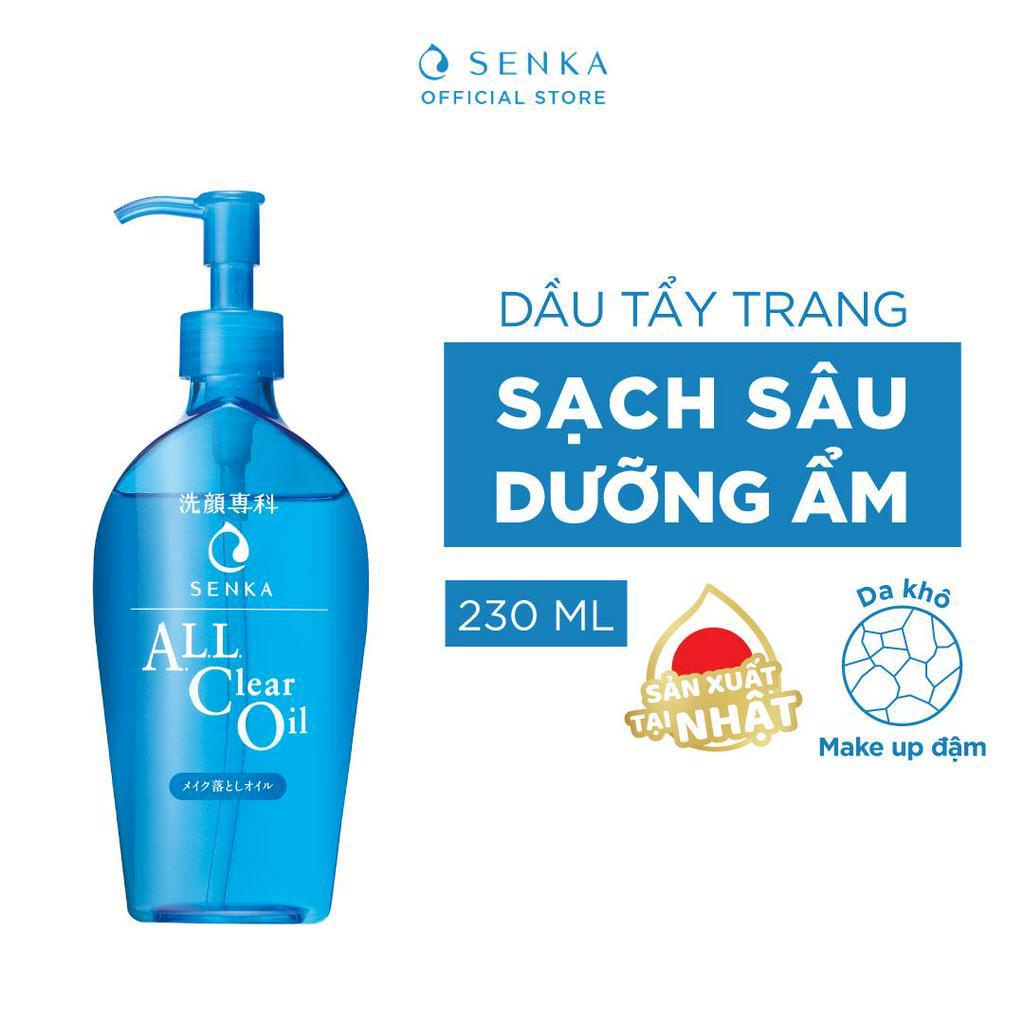 Dầu tẩy trang Senka All Clear Oil 230ml (Mới)_14847