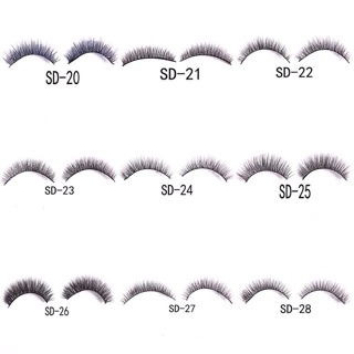 (1 cặp) Mink 3d hair Lông mi chồn nhiều mã không kèm keo