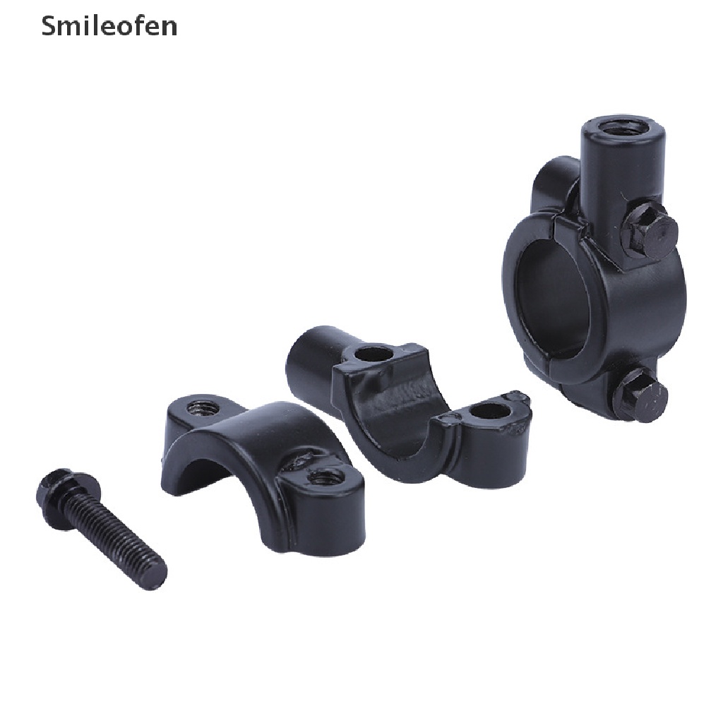 Bộ 2 Kẹp Cố Định Gương Chiếu Hậu 10 / 8 / 6mm Gắn Tay Lái Xe Máy