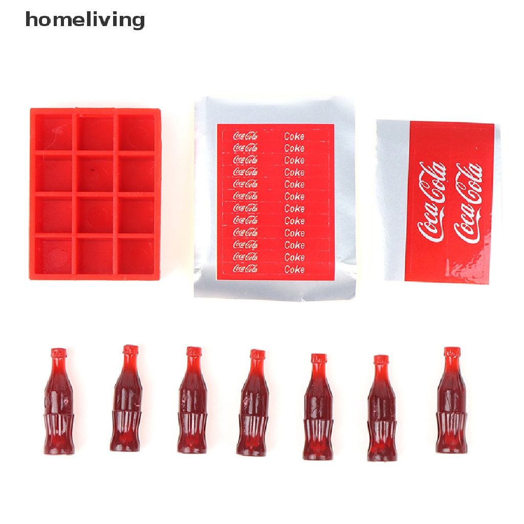 Bộ 12 Món Đồ Uống Mini Trang Trí Nhà Búp Bê