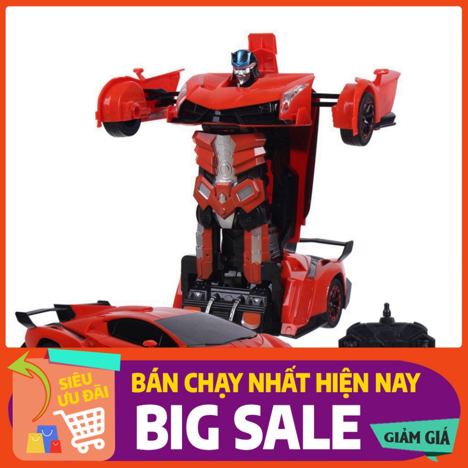 [FREE SHIP] 💥[FREESHIP+ CÓ VIDEO]💥Ô tô biến hình thành Robot Transformers - Xe điều khiển từ xa loại to Siêu Hiện Đại 