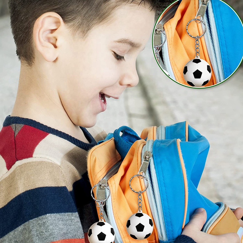 Set 24 Móc Khóa Quả Bóng Đá Có Độc Đáo