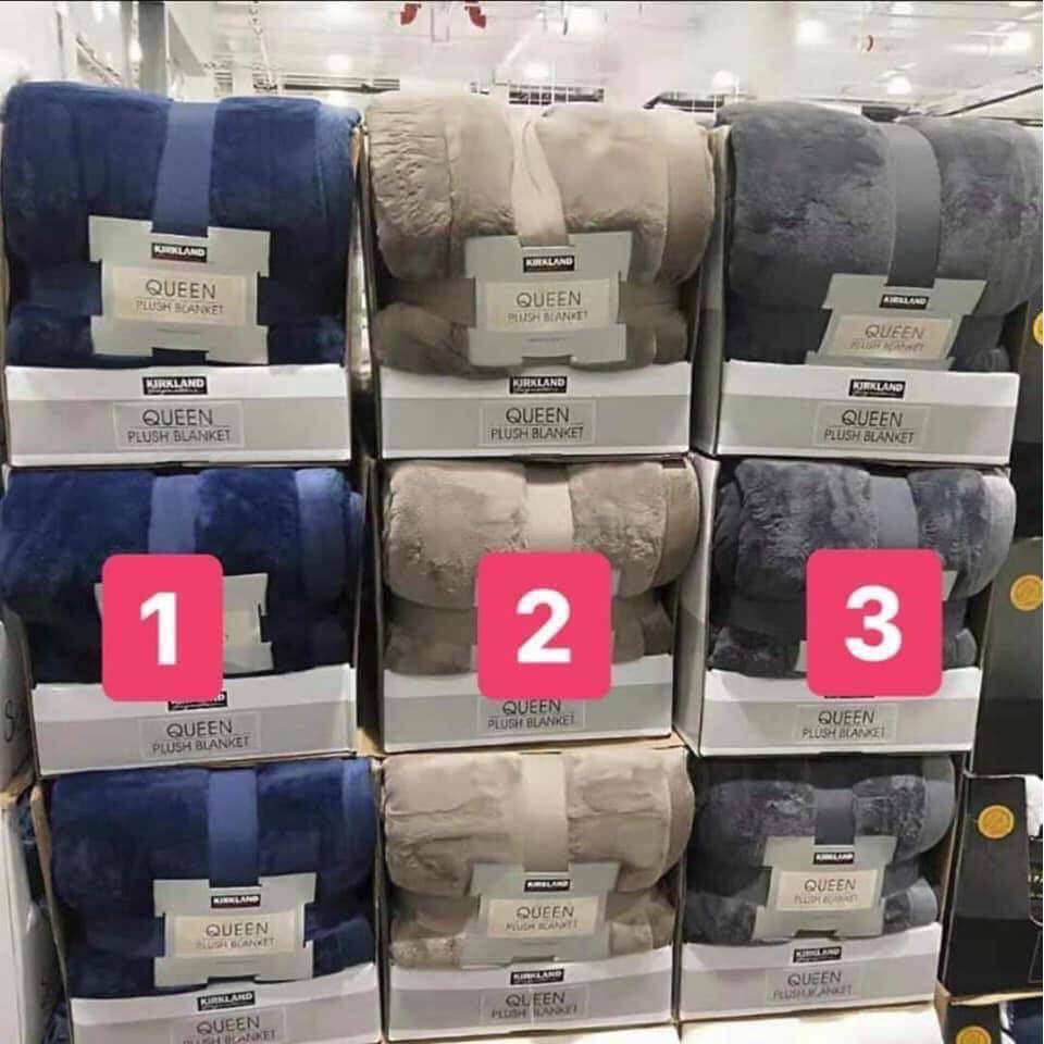 HÀNG CHÍNH HÃNG - Chăn Queen LÔNG CỪU KIRKLAND siêu mượt, siêu đẹp và siêu bền, siêu ấm | BigBuy360 - bigbuy360.vn