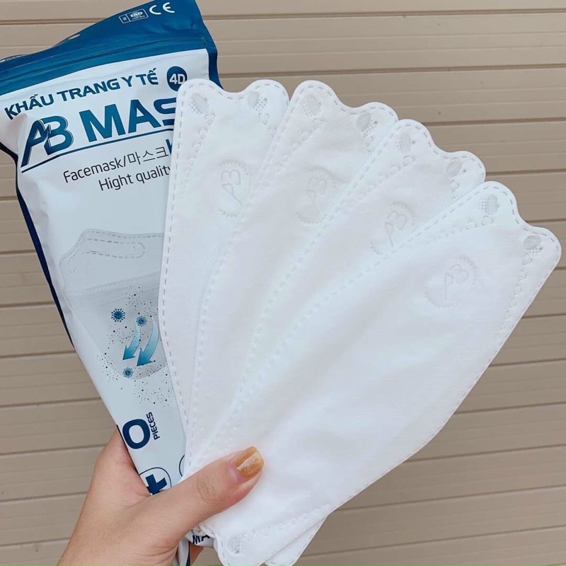 Thùng 300 Cái Khẩu Trang Y Tế KF94 An Bình - Khẩu Trang 4D Cao Cấp