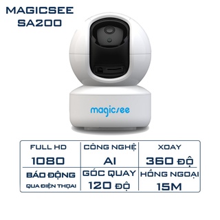 Camera giám sát không dây wifi Magicsee SA200 - Full HD1080 - Camera dành cho người Việt