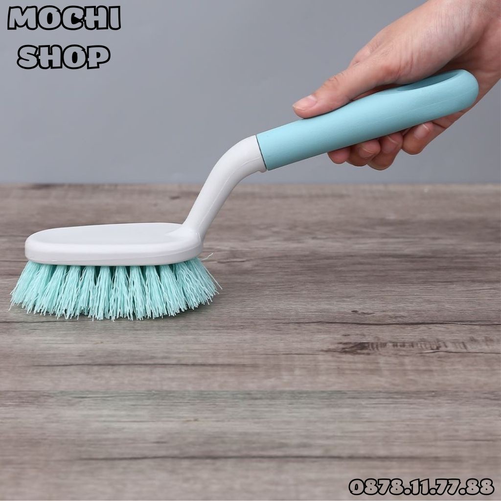 Bàn Chải Nhà Tắm Bioplas CLEANER 4, Chổi Cọ Nhà Vệ Sinh, Bồn Toilet Cán Cầm Dài