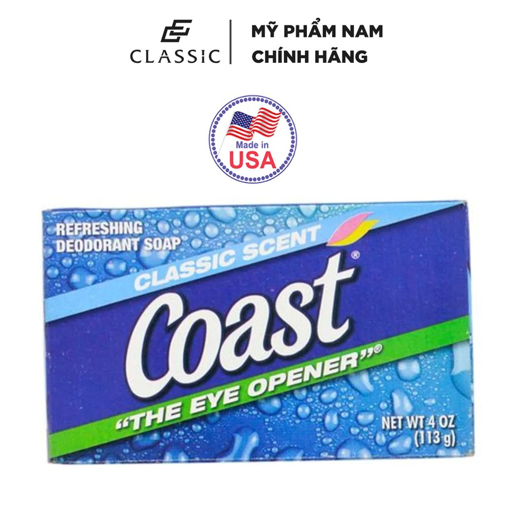 Xà Bông Cục Coast Classic Scent 113g - Hàng Nhập Khẩu USA