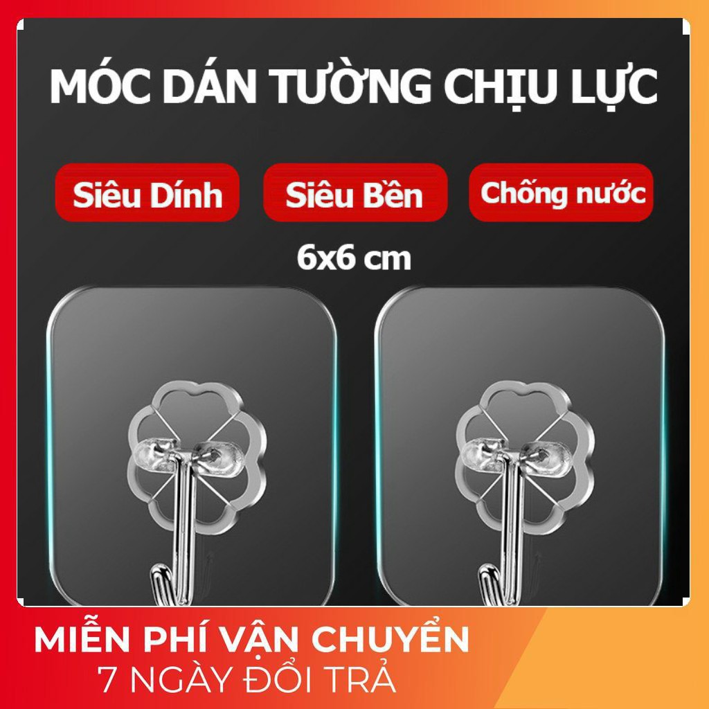 Móc Dán Tường Móc dán tường chịu lực siêu dính, siêu chắc chắn..