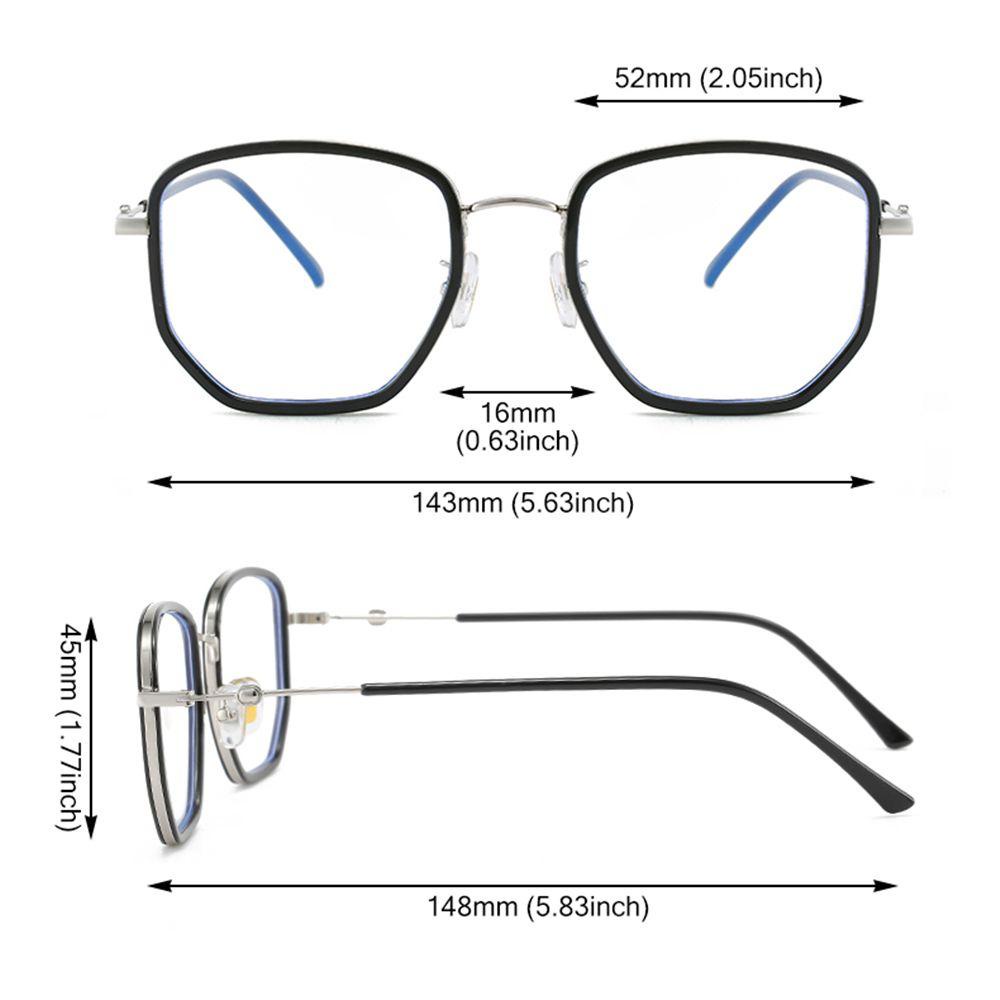 EUTUS Kính Chống Bức Xạ Máy Tính Oversized