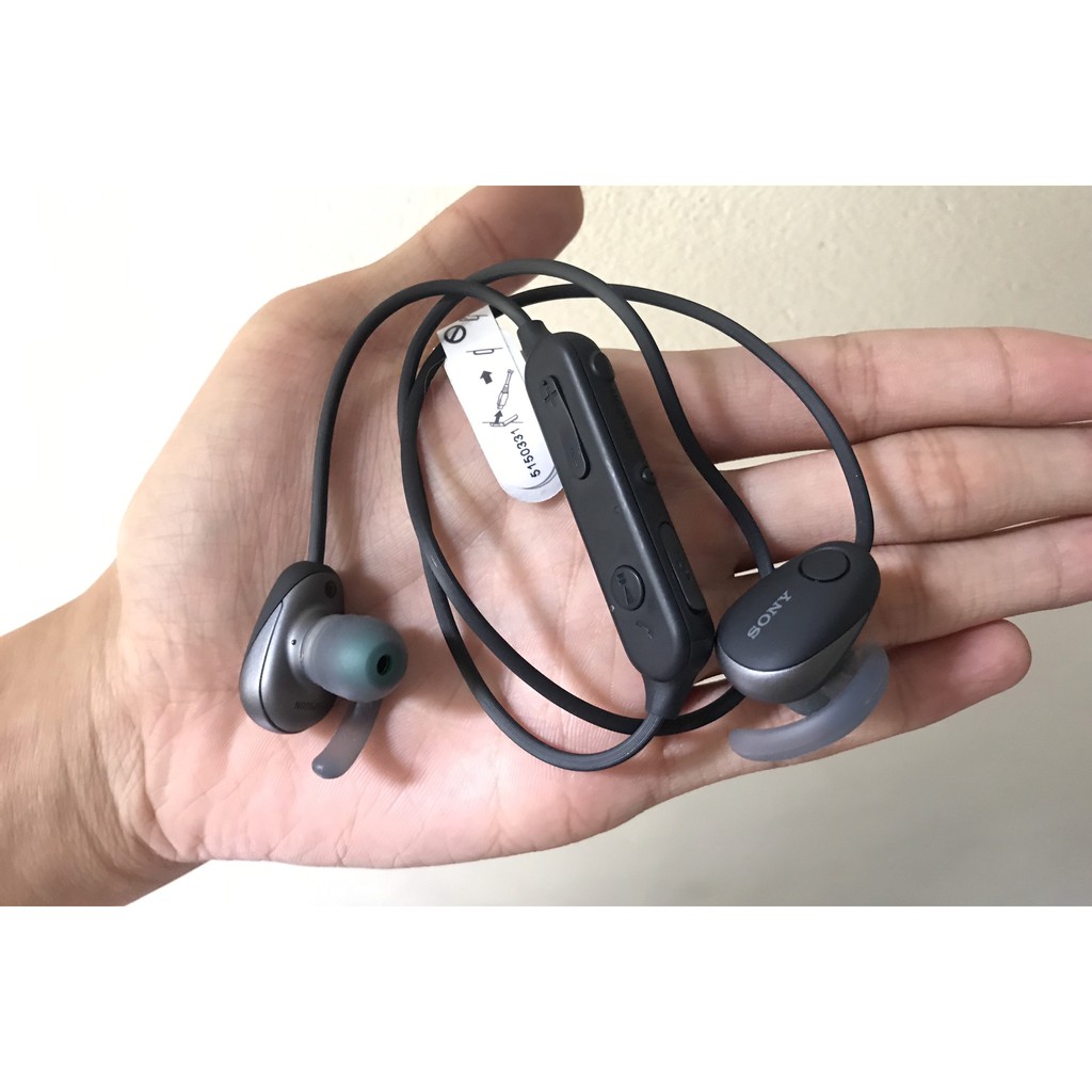 Tai nghe bluetooth thể thao chống ồn sony sp600n like new