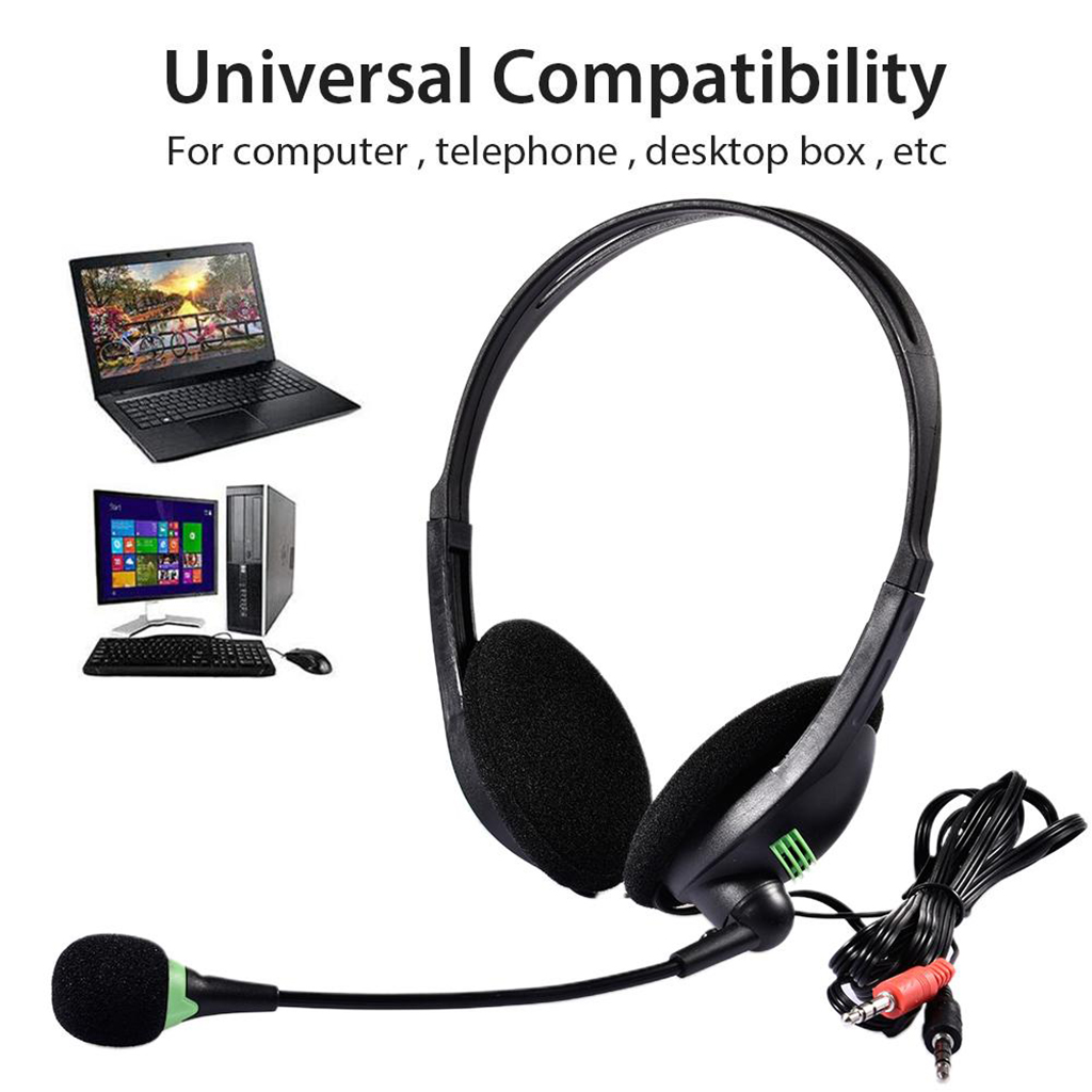 Tai Nghe Có Mic An Toàn 3.5mm Cho Máy Tính | BigBuy360 - bigbuy360.vn