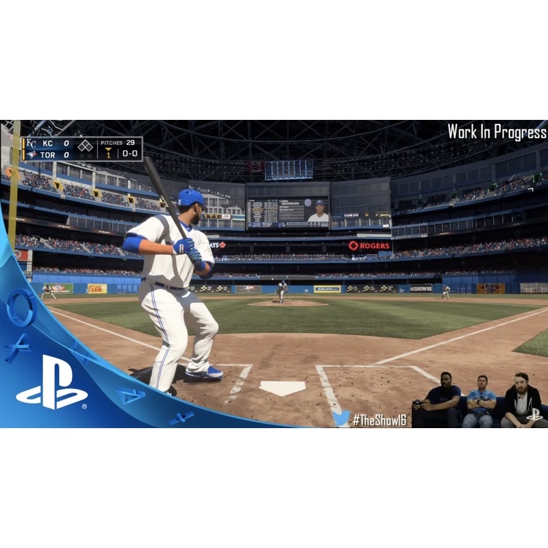 Đĩa Game PS4 : MLB The Show 16 Likenew