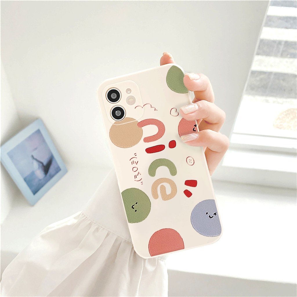 Ốp iphone NICE cạnh vuông iphone 6/6plus/6s/6splus/7/7plus/8/8plus/x/xr/xs/11/12/13/pro/max/plus/promax  e145