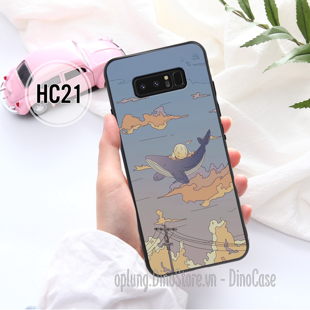 Ốp lưng Samsung Note 8/Note 9/S8/S8Plus/S8+ in hình bầu trời đám mây cloud vintage bảo vệ camera, bền đẹp giá rẻ.