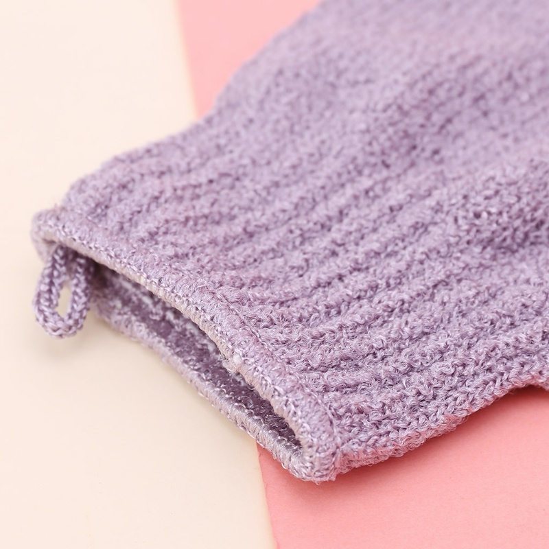 (Hàng Mới Về) Set 2 Găng Tay Tẩy Tế Bào Chết Khi Tắm Tiện Dụng