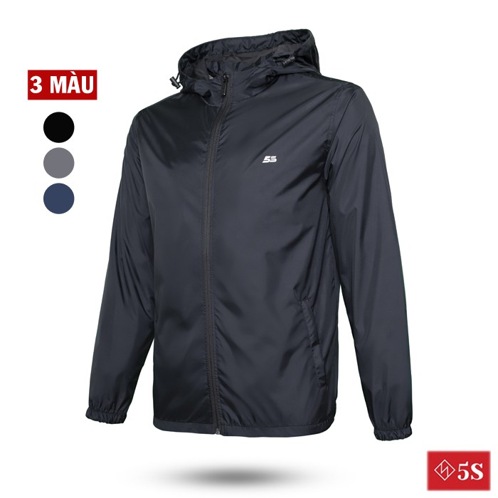 Áo Khoác Nam Vải Dù 5S (3 màu), 2 Lớp, Mũ Liền, Chống Thấm Nước, Chống Gió (00 | BigBuy360 - bigbuy360.vn