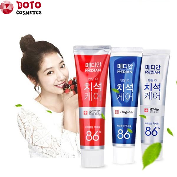 ❣️ Kem Đánh Răng MEDIAN [BEST SELLER] Trắng Sáng Chuyên Nghiệp 93% Toothpaste Hàn Quốc 120g ❣️